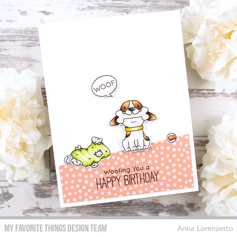 AL handmade - My Favorite Things - BB Woof Pack stamp set and Die-namics