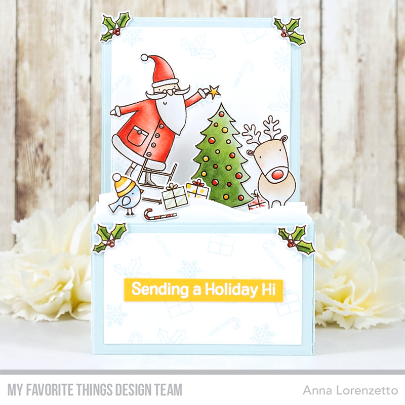 AL handmade - My Favorite Things - Joyous Holidays and Outside the Box Die-namics