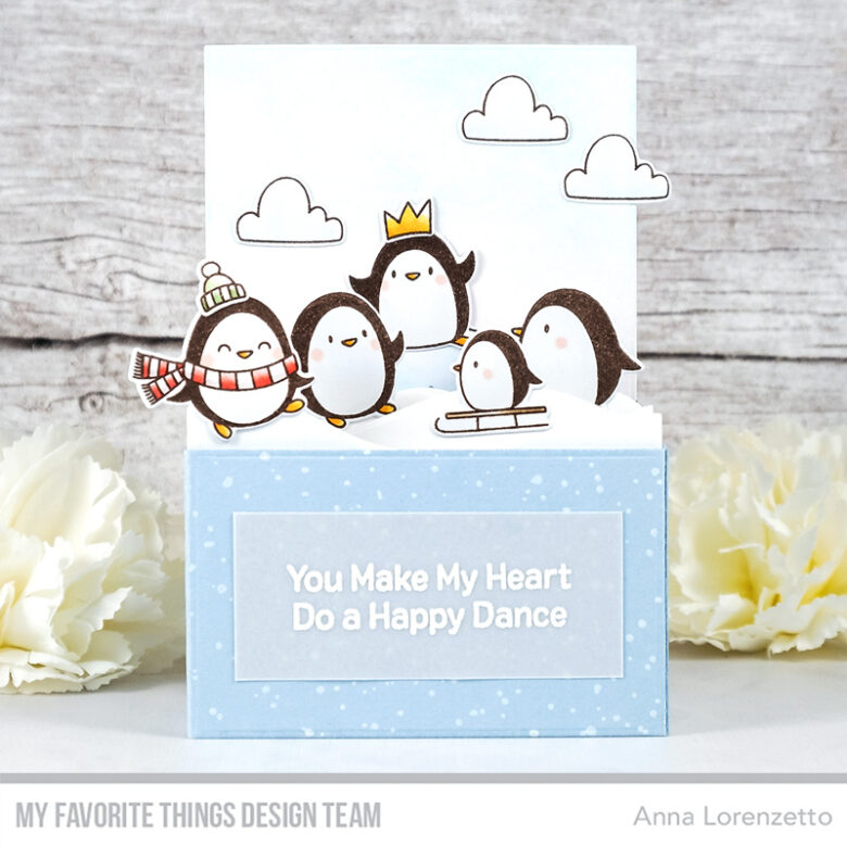 AL handmade - My Favorite Things - Polar Opposites stamp set and the Outside the Box Die-namics